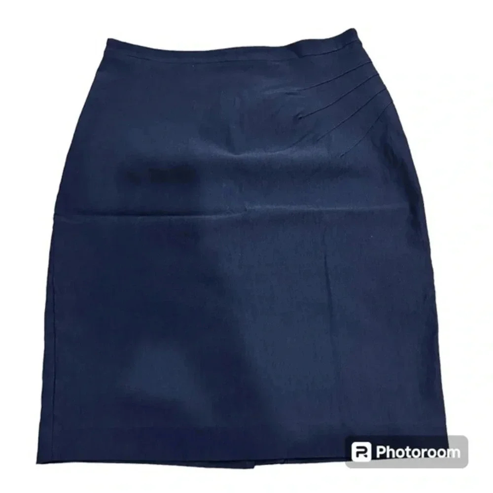 Jacob Navy pencil skirt